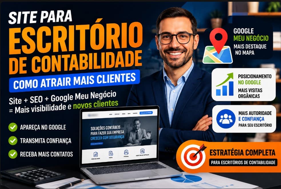 Site para Escritório de Contabilidade no Rio de Janeiro